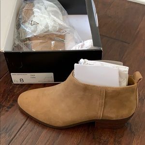 J.Crew Camel Sawyer Booties.  Size 8.  Brand new.